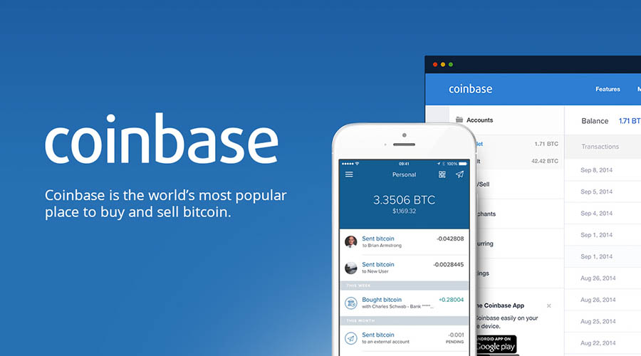 Coinbase钱包开始支持以太币交易