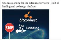 Bitconnect项目被指传销币，投资者需警惕高回报承诺