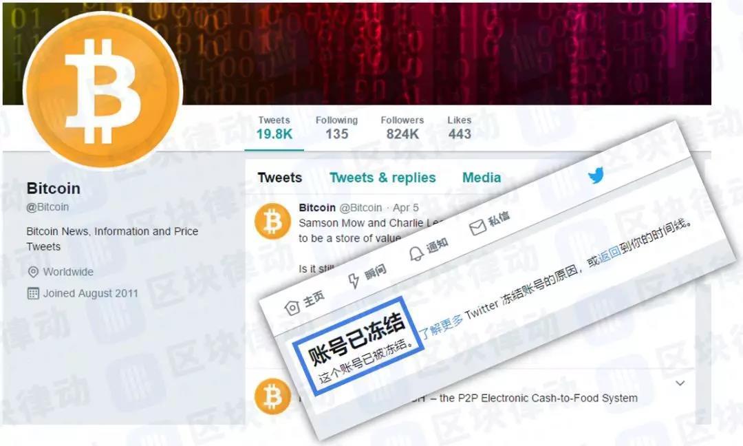 80万粉丝推特大号被封，社交媒体对虚拟货币监管再次升级？