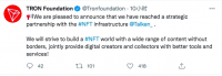 波场TRON生态新增Talken，构建内容无国界的NFT世界