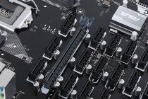 华硕公布新型加密货币挖矿专用主板，拥有19个PCI-E扩展插槽